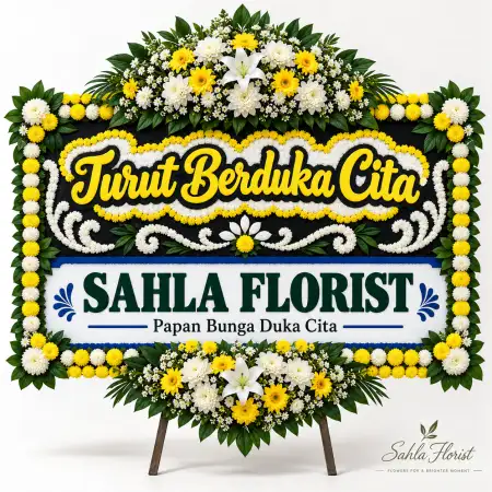 Papan Bunga Duka Pondok Aren